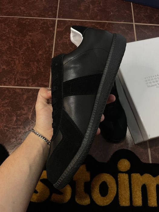 Кросівки Maison Margiela Gats / Мейсон Маржела Гатс / Чорні Маржели