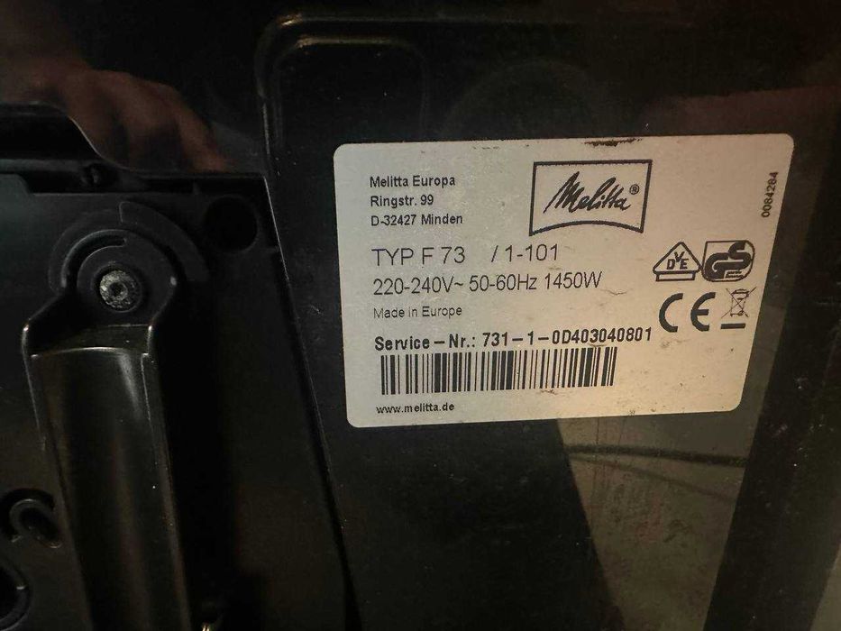 Ekspres do kawy Melitta Caffeo Barista F73 / sprawny