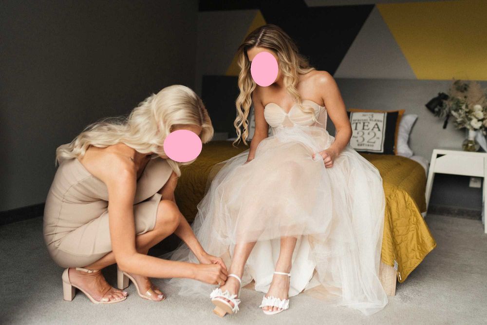 Suknia ślubna Sylwia Kopczyńska, rozmiar 34/36, na wzrost 155 cm