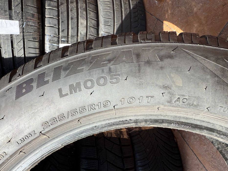235-55 R19 101T Bridgestone Blizzak LM005 AO 2022 розпаровка 1шт