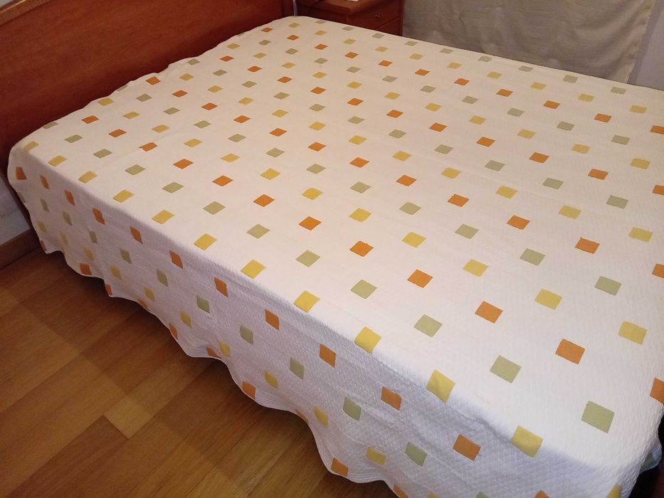 Colcha 100% algodão