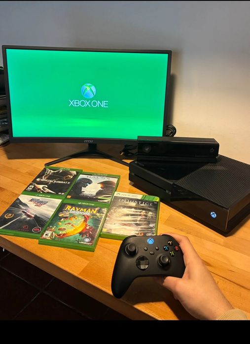 Xbox one + kinect e jogos