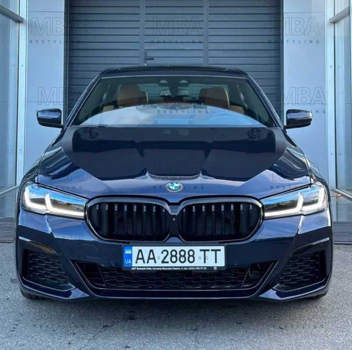 Передний бампер BMW 5 G30 LCI M-Tech M-Performance (М пакет)