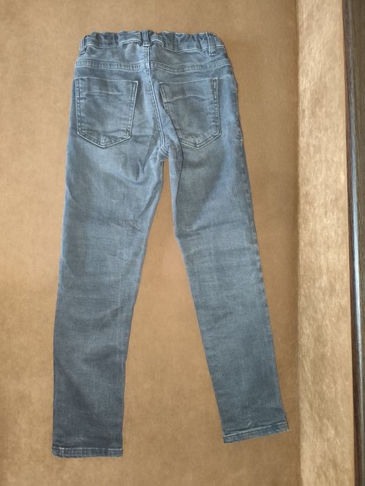 Детские джинсы LC Waikiki серые | оригинальные потёртости,