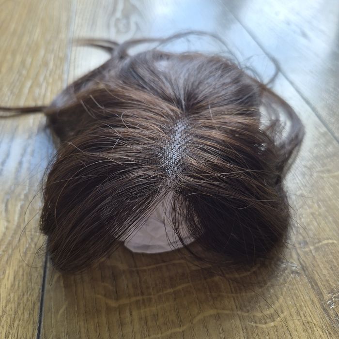 Topper clip-in Włosy naturalne 30cm 20g Ciemny Brąz #2 1.68