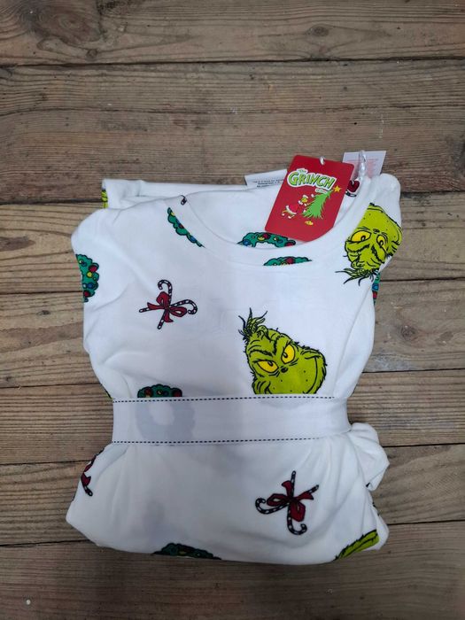 Piżama welurowa Grinch, nowa, z Primarku