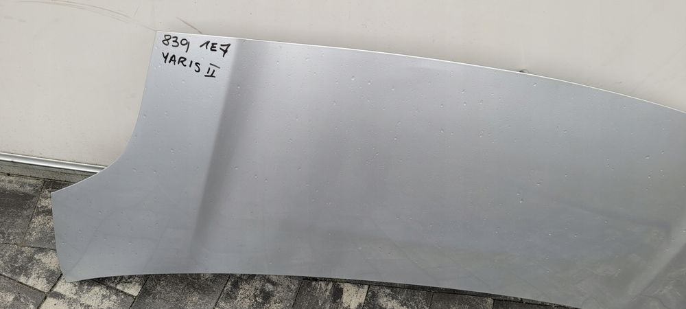 maska pokrywa silnika toyota yaris ii 2006-2011 rok 1e7
