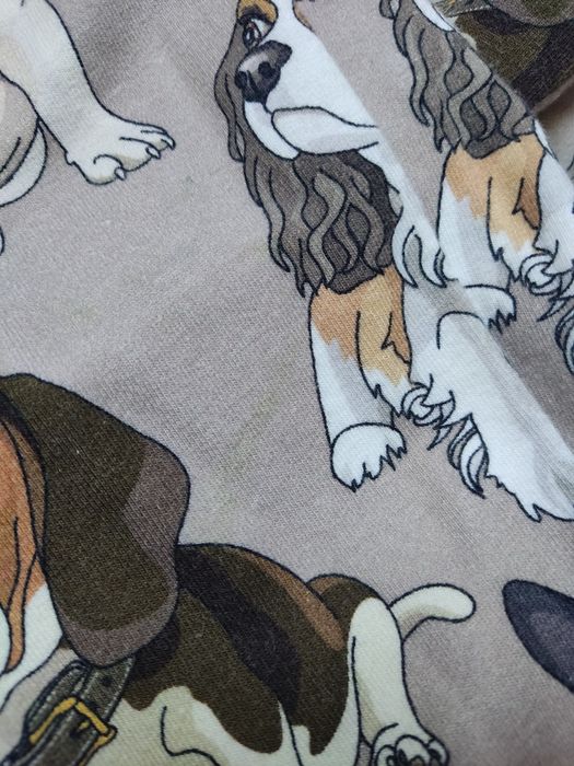 Bluza Dokebu w psy 146/152 bawełna