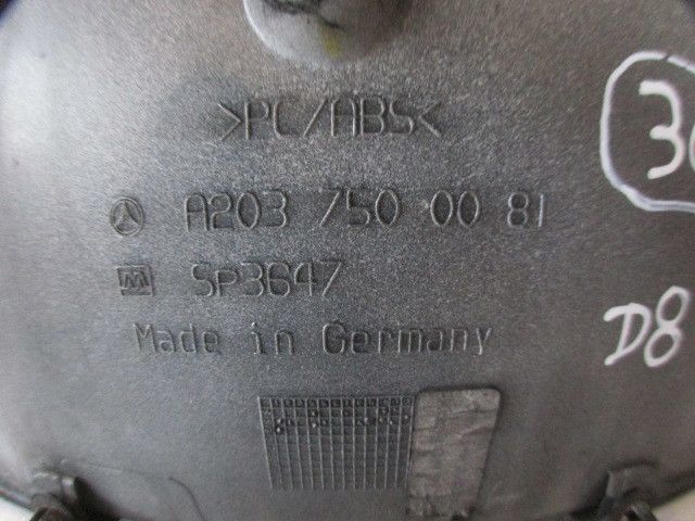 Friso da porta / tampa da mala MERCEDES-BENZ Classe C (W203)