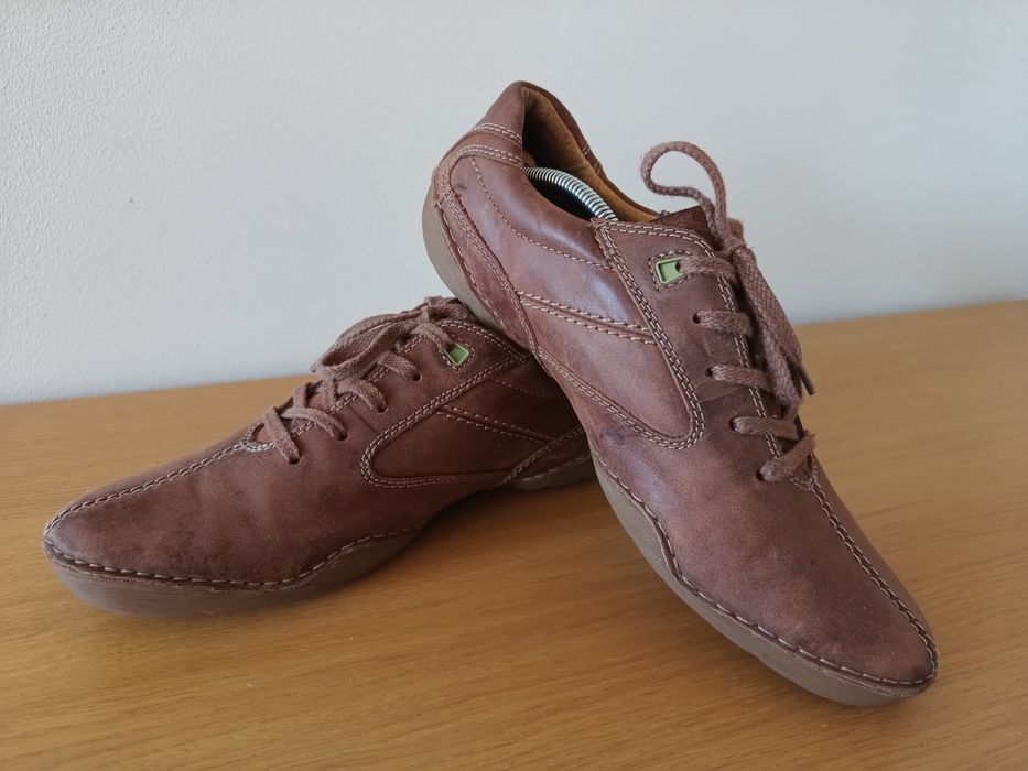 Buty męskie Clarks roz. 42 skórzane półbuty codzienne