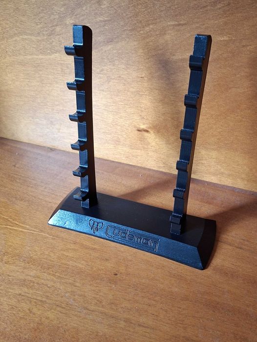 Expositor Cudeman para Canivetes / Navalhas de coleção, em preto, novo