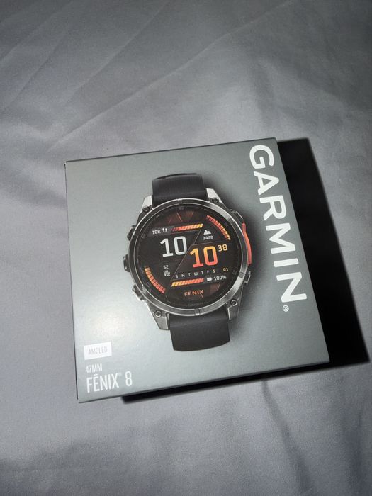 Garmin Fenix 8 AMOLED 47 mm – NOWY, ZAPLOMBOWANY