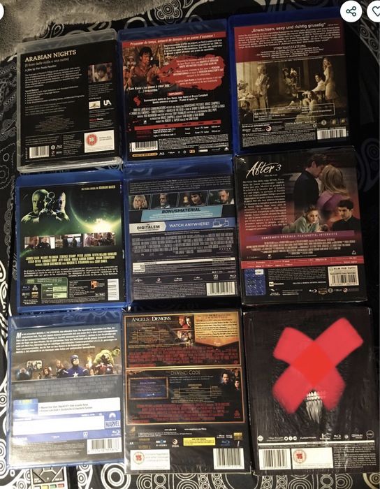 Vários Blu  ray sem legendas em Português P2