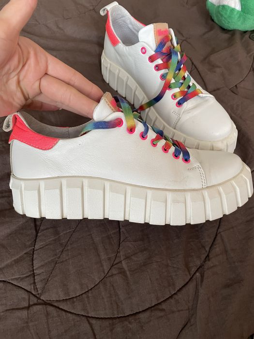 Кеды кожаные