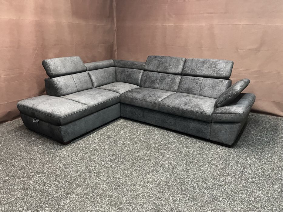 Виставковий диван тканина розкладний кутовий Німечинна