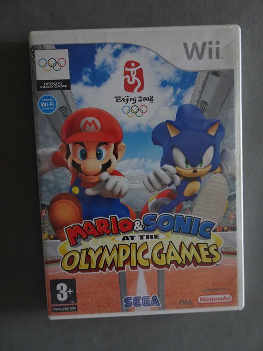 Jogo WII - Mario & Sonic at the Olympic Winter Games Beijing