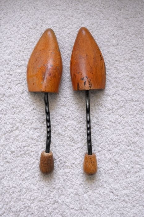 RETRO  drewniane prawidła do butów.