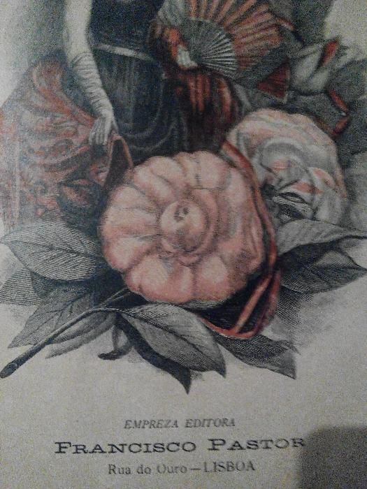 Livro raro - A Dama das Camélias - Edição de luxo