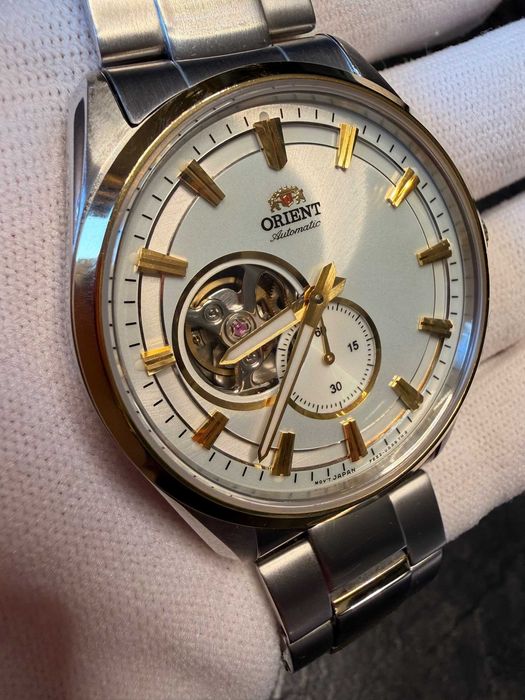 Zegarek Orient Contemporary Automatic Open Heart RA-AR0001S10B | Komplet i Gwarancja