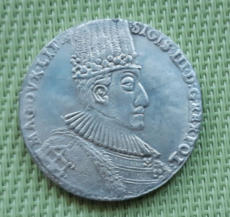 Moneta/Numizmat/Kopia-TALAR OLKUSKI 1587 ZYGMUNT III WAZA-(nr 36)