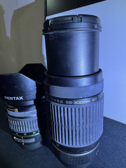 2 lentes para maquina fotografica Pentax