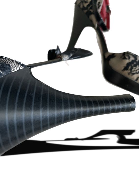 Buty damskie  szpilka Graceland 36 kokarda koronka sexy