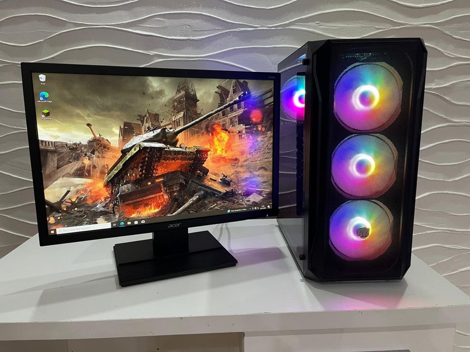 Komputer i5-7400 / GTX 1060 / SSD / HDD / 16 RAM / Gamingowy