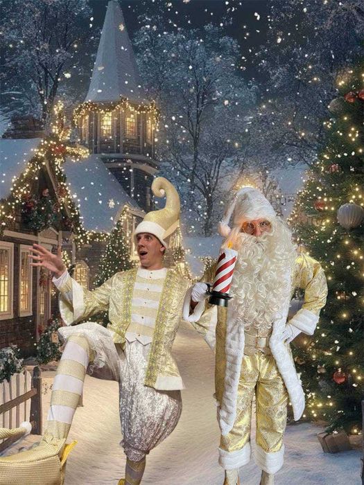 Привітання дитини від Санти та помічників санти.