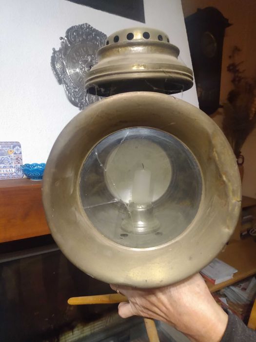 Unikat dla pasjonatów -stara lampa do powozu/karety
