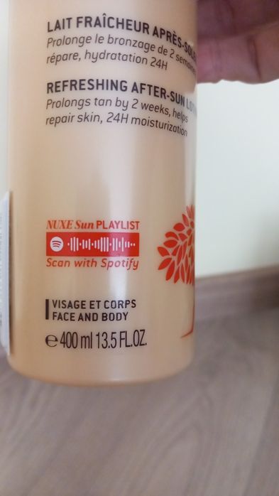 Leite corpo pós-solar Nuxe NOVO