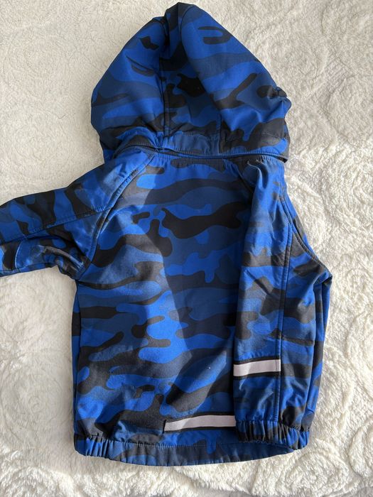 Kaxs kurtka softshell niebieskie moro 86