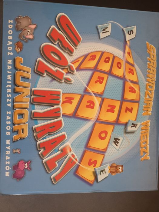 Gra ułóż wyrazy junior