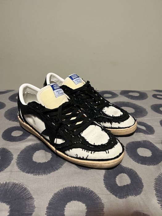 Кросівки Golden Goose Ballstar V Black/Beige premium | Кроссовки чоловічі 44