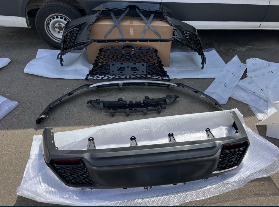 Бампер в сборе Lexus RX 2023 2024 передний бампер РХ рестайлинг
