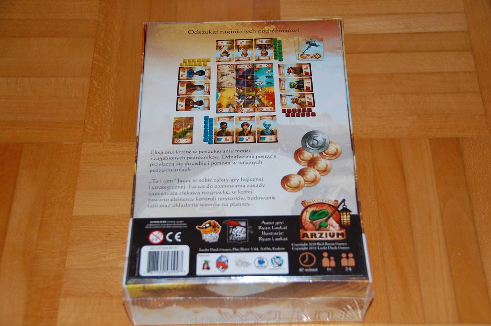 Tu i tam, gra NOWA, zafoliowana, PL