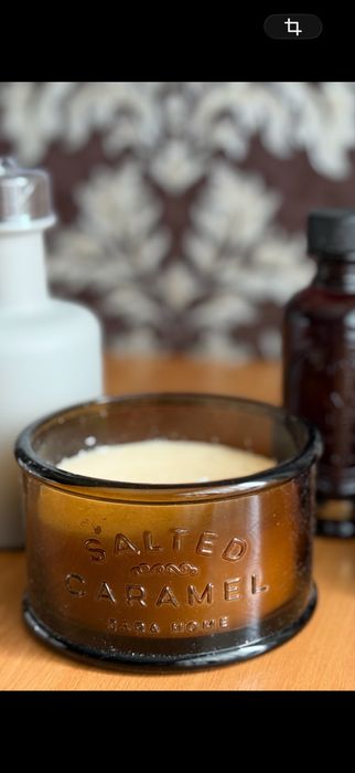 Ароматична свічка zara home salted caramel солена карамель 180 г