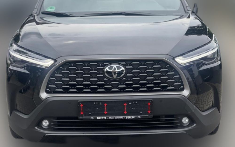 Kompletny przód Corolla Cross 209 pas chłodnice wzmocnienie