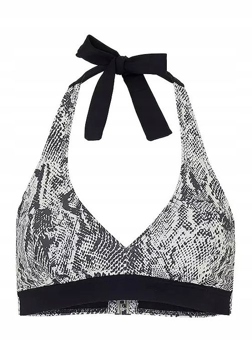 B.P.C biustonosz bikini we wzór z wiązaniem na szyi 42.