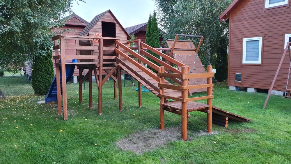 Wakacje nad morzem domki ogrzewane-klimatyzacja Rusinowo k Jarosławca