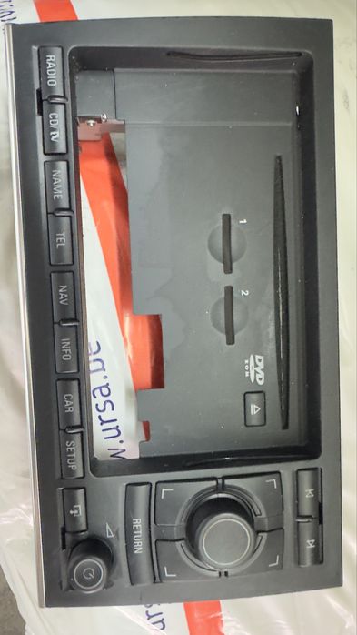 Frente completa para radio RNS-E para audi a4 b6 e b7