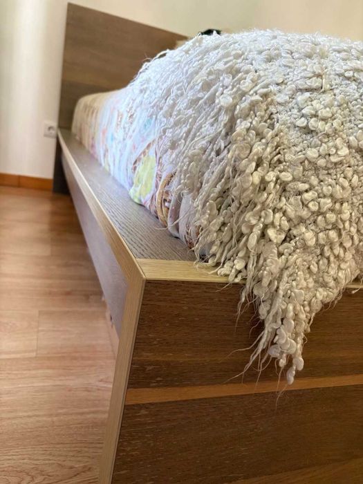 Cama Casal IKEA MALM 160x200 com Estrado LÖNSET Premium Incluído 50% de Desconto