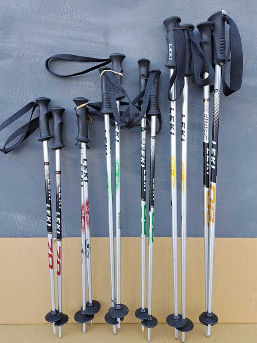 kijki narciarskie LEKI 70 cm 80 cm 90 cm