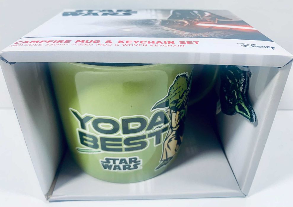 Kubek STAR WARS Yoda Best z breloczkiem 330ml Nowy Poznań