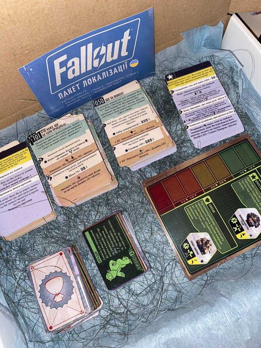 Український переклад для Fallout Board Game