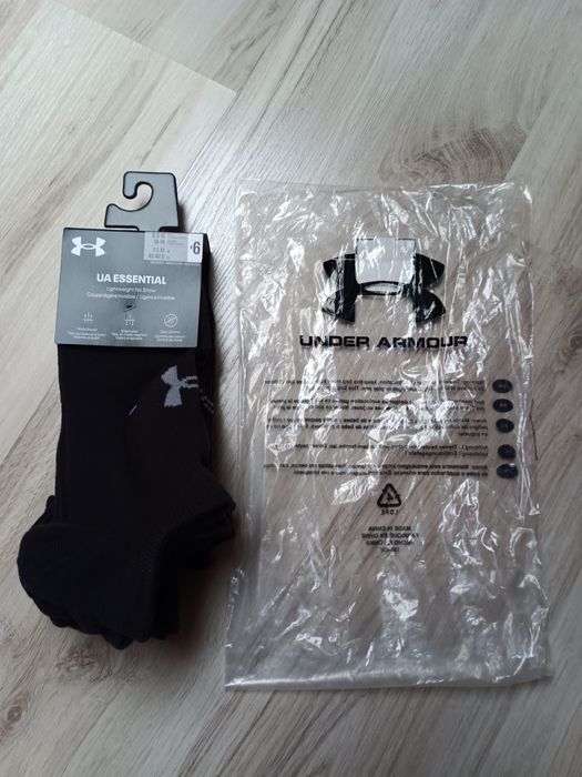 6pak skarpet męskich under armour rozmiar L 43