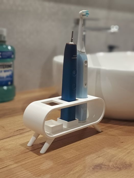 Stojak na 3 szczoteczki 2x Philips Sonicare i Oral-B io