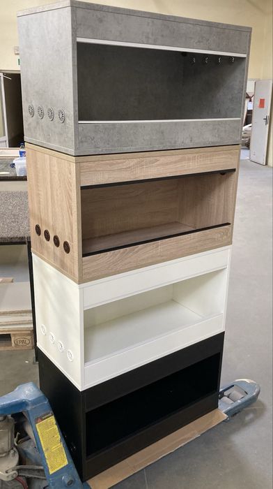 Terrarium z płyty meblowej od producenta 60x40x40 możliwe inne wymiary