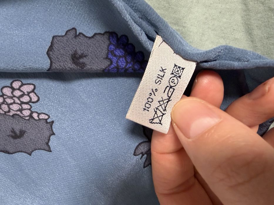 lekki szal / apaszka z naturalnego jedwabiu (100% silk).