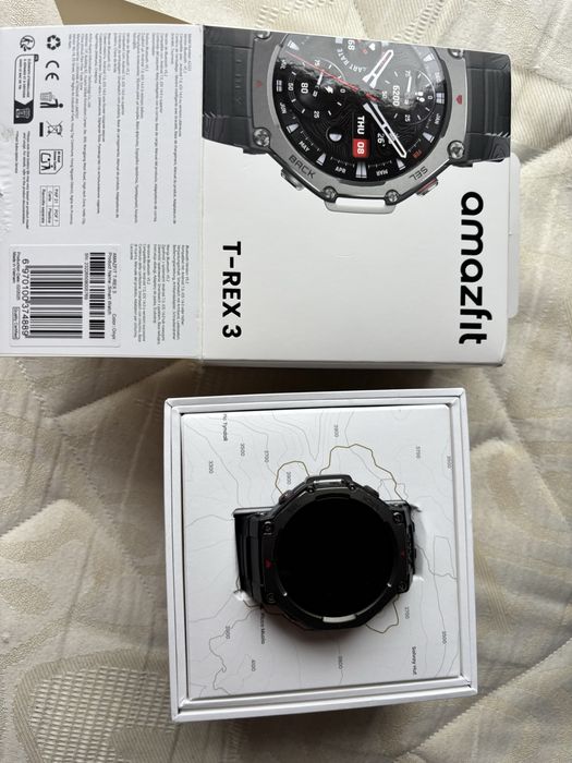 Relogio amazfit TREX 3 em estado de novo com caixa e fatura
