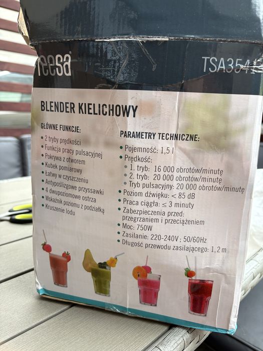 Blender kielichowy Teesa